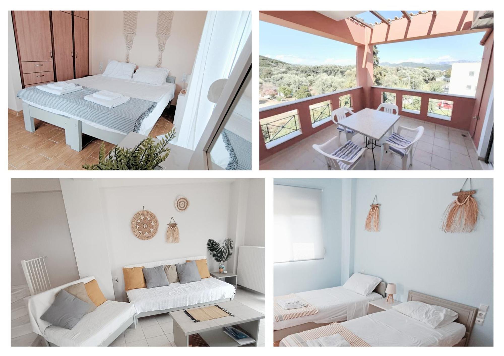 Villa Vasso Maisonette Никиана Екстериор снимка